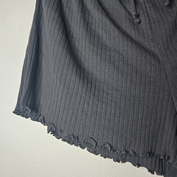 Old Navy High-Waisted Ribbed Pajama Shorts Sz L - Picture 7 of 10